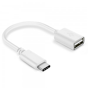 Cabo USB-C Extensor para USB 2.0 fêmea - 10 cm