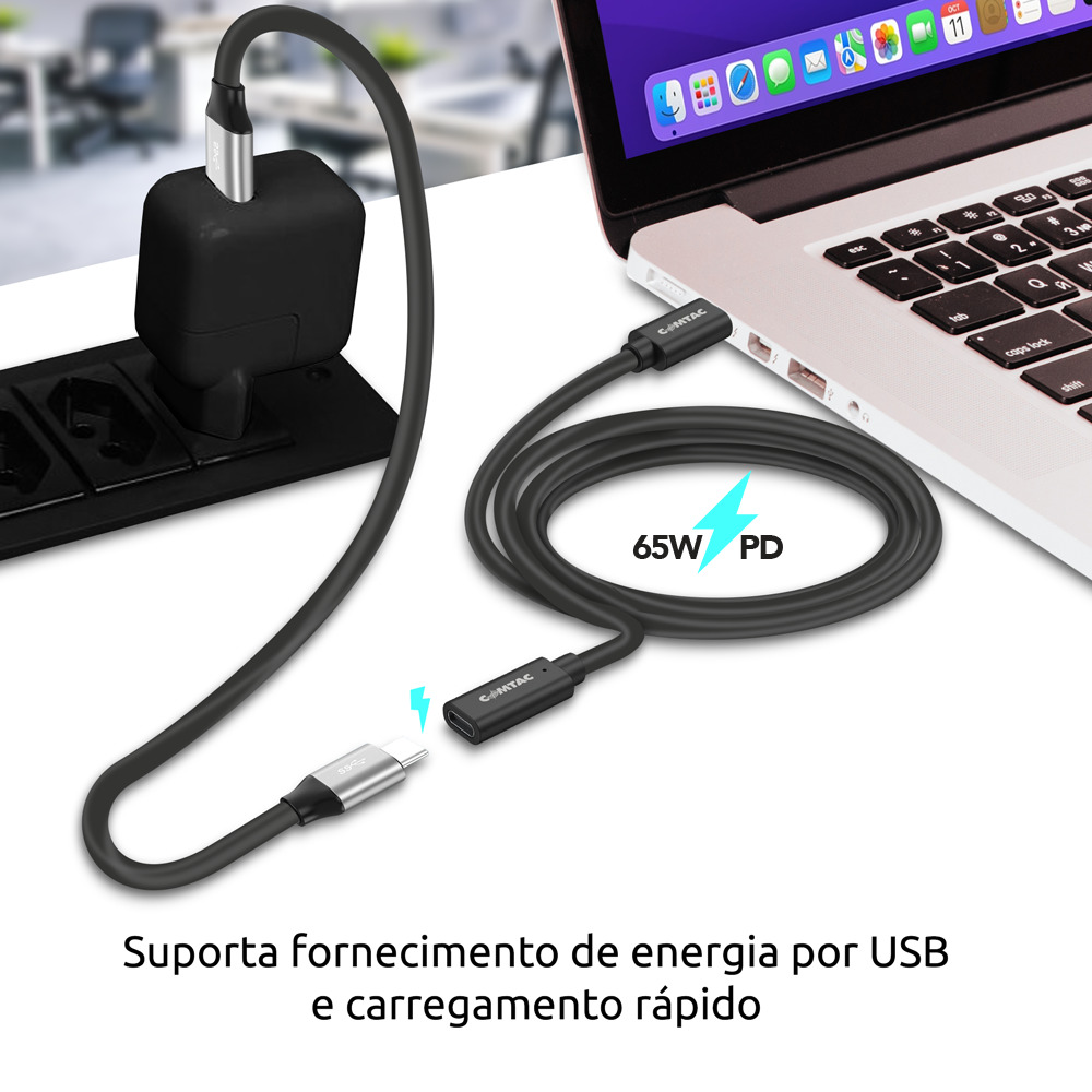 Thumbnail 5 do Cabo Extensor USB-C Macho para Fêmea - 2.5 metros