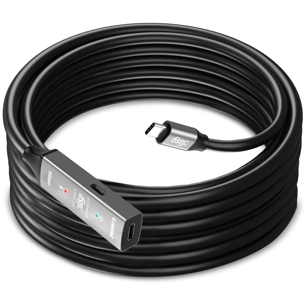 Thumbnail 1 do Cabo Extensor USB-C 3.0 com Amplificador de Sinal Ativo - 10 Metros
