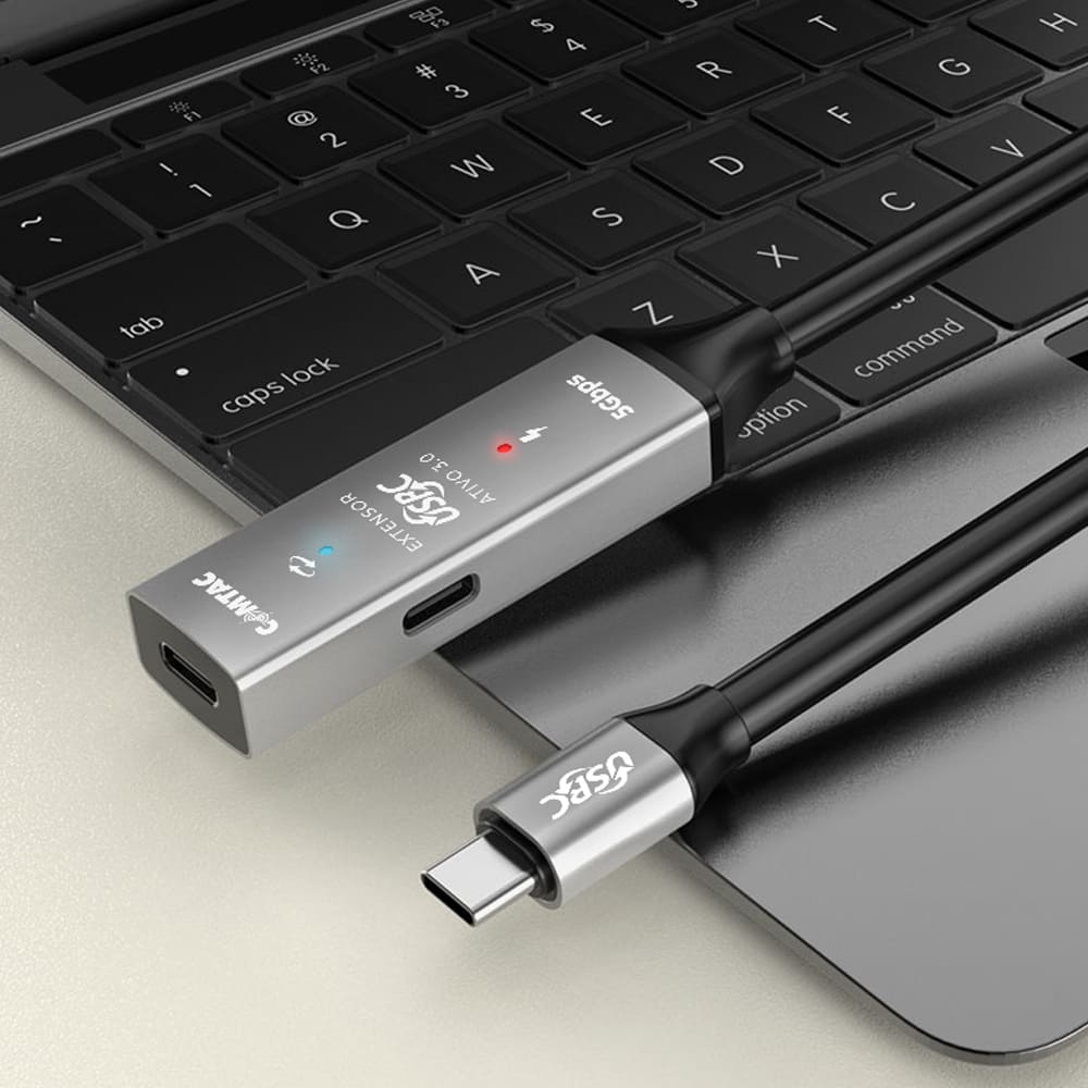 Thumbnail 3 do Cabo Extensor USB-C 3.0 com Amplificador de Sinal Ativo - 10 Metros