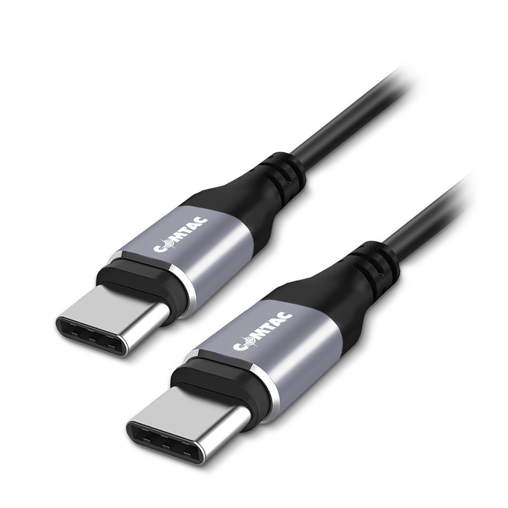 Thumbnail 1 do Cabo USB-C 3.2 Gen 2 PD100W 10Gbps com Conector de Metal - 1 Metro