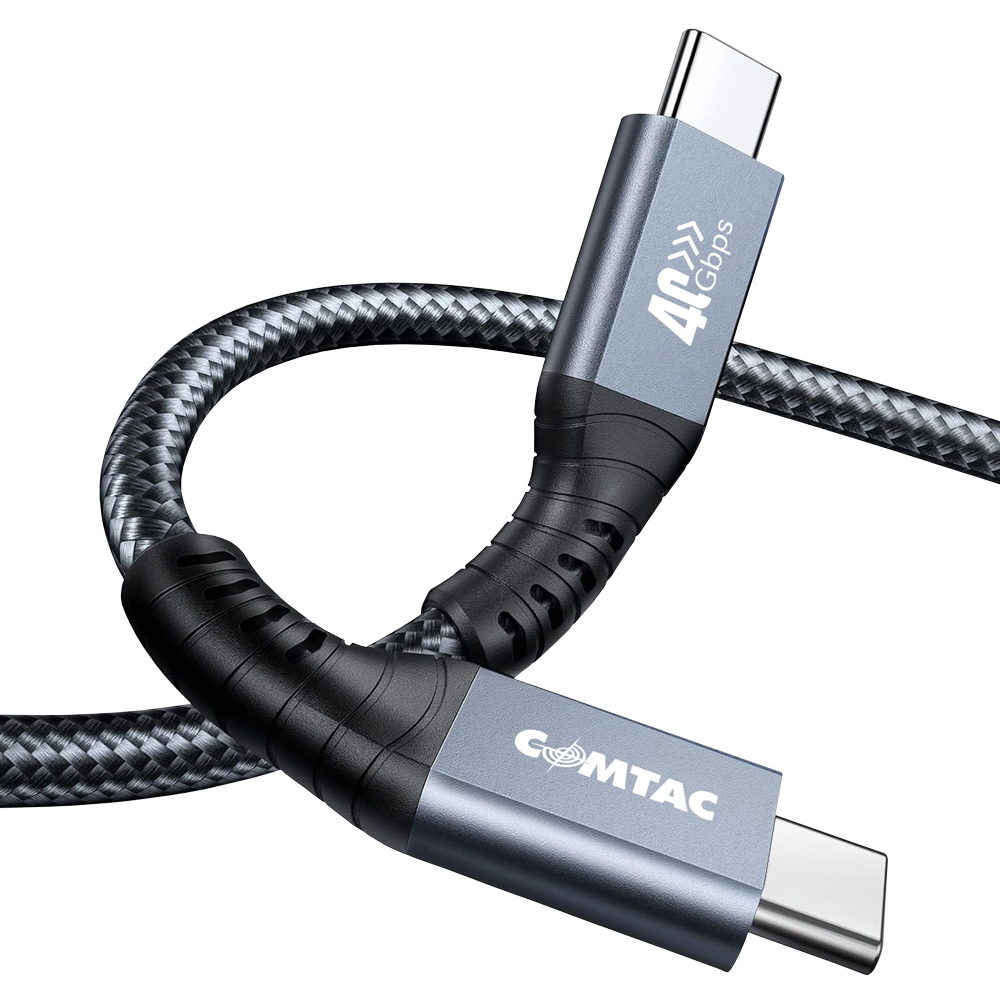 Thumbnail 4 do Cabo USB4 Type-C 40Gbps 240W Thunderbolt 3/4 - PD 3.1 - 8K - 2 metros