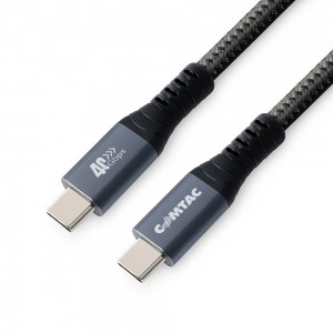 Cabo USB4 USB-C para USB-C 40Gbps 240W Thunderbolt 3/4 - PD 3.1 - 8K - 2 metros