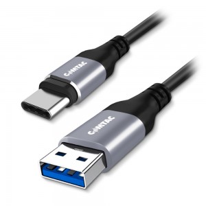 Cabo USB-A para USB-C | 3A (15W) | Dados 5 Gbps | Alta Performance e Durabilidade | 1 Metro