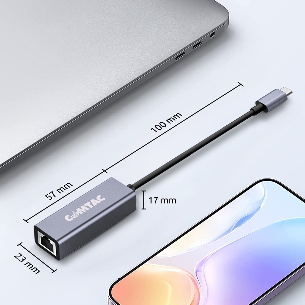 Thumbnail 4 do Conversor USB C para Gigabit Ethernet RJ45