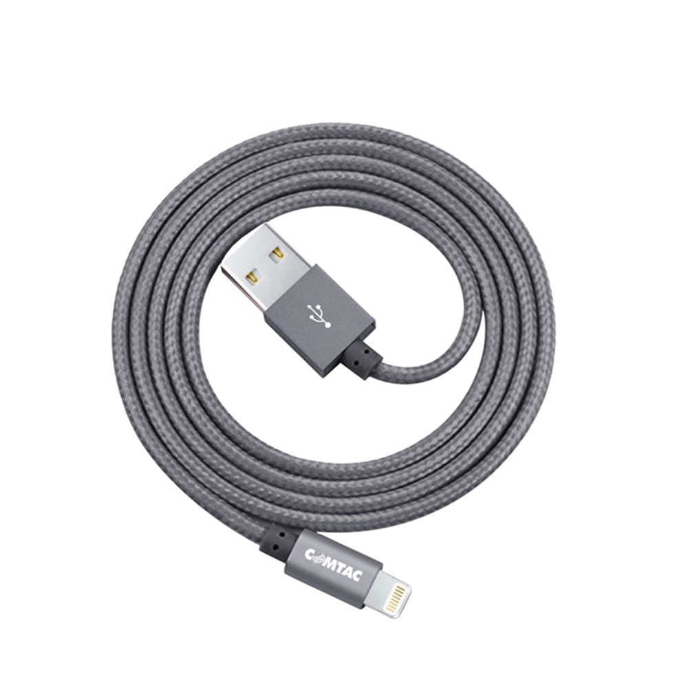 Thumbnail 2 do Cabo Lightning / USB com Certificação MFi Apple - Cinza Grafite - 1 Metro