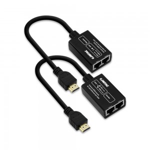 Extensor HDMI através de cabo Ethernet