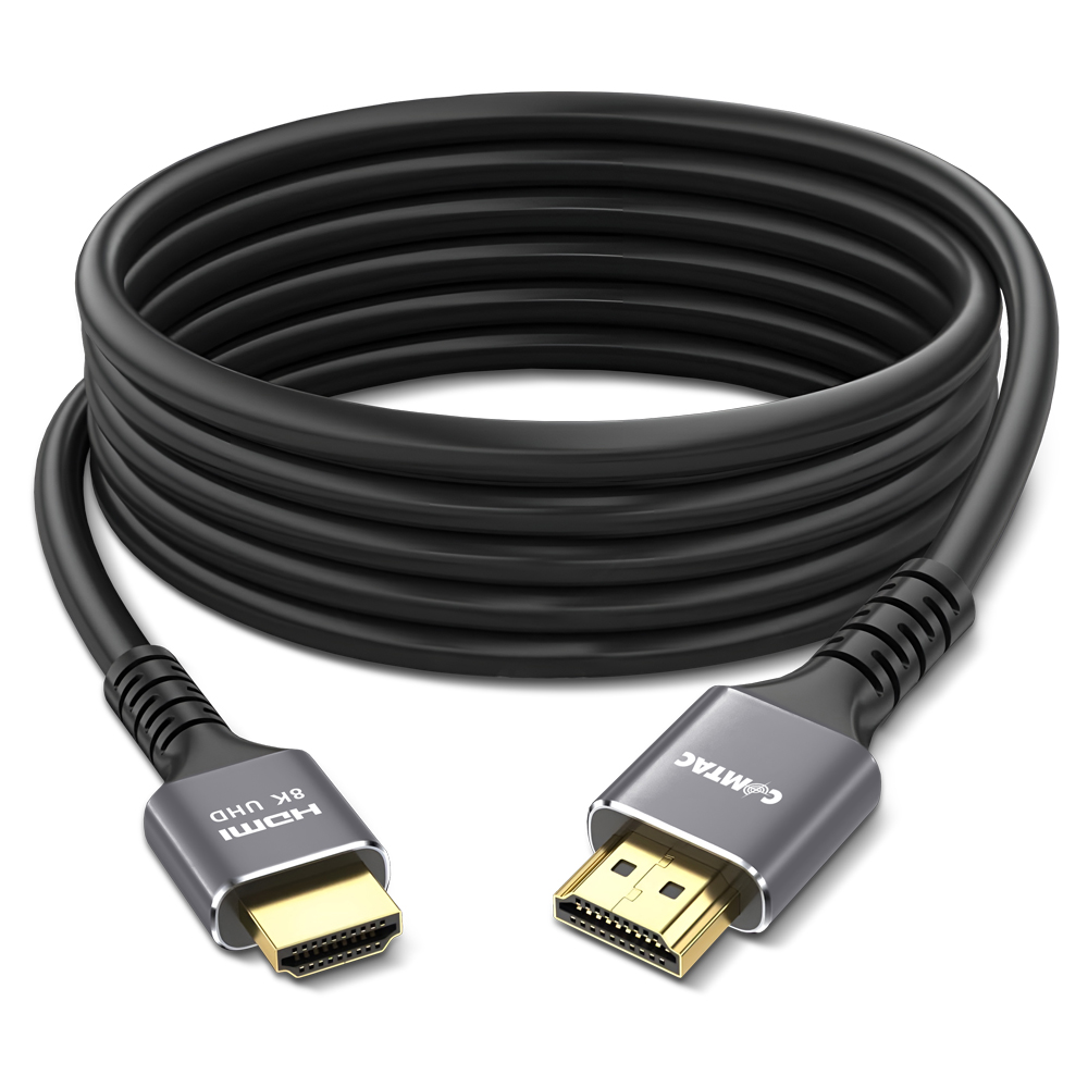 Thumbnail 5 do Cabo HDMI 8K Ultra High Speed Versão 2.1 com Condutor de Cobre e Conector de Metal - 2 metros
