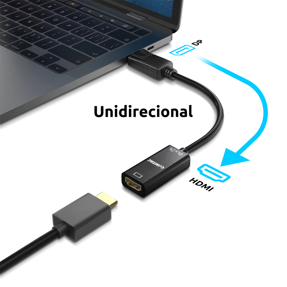 Thumbnail 3 do Conversor DisplayPort para HDMI 4K – 20 cm