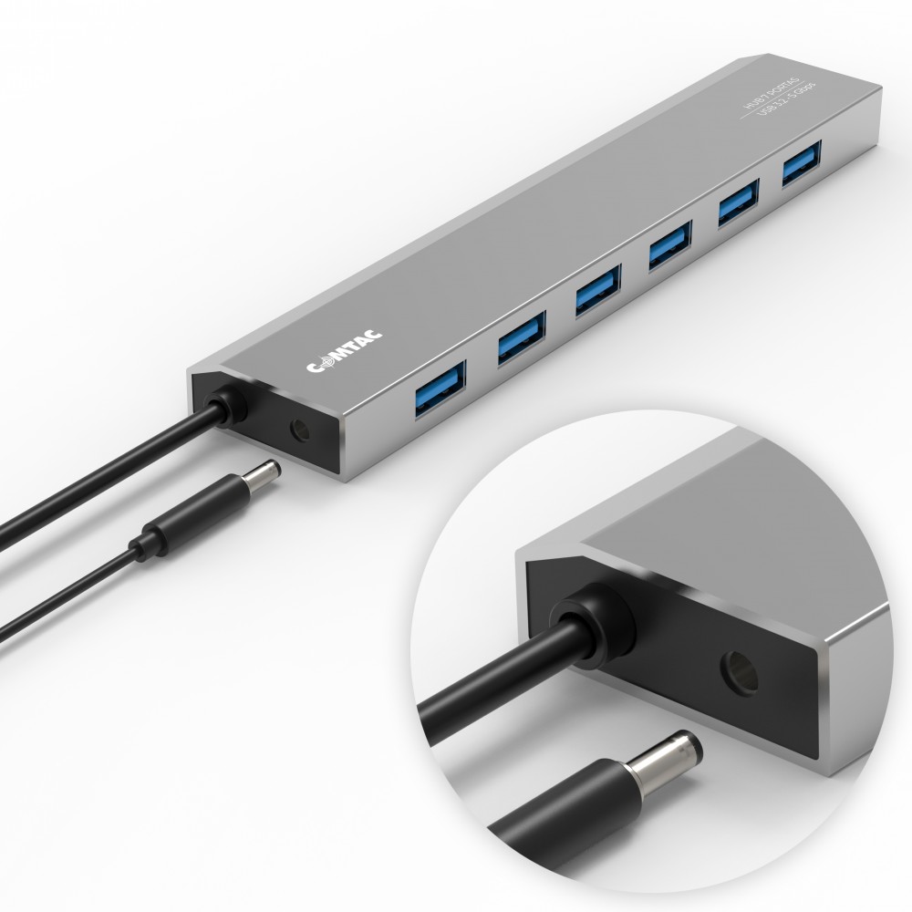 Thumbnail 2 do Hub USB 3.2 Gen 1 - 7 Portas - Linha Aluminium Comtac