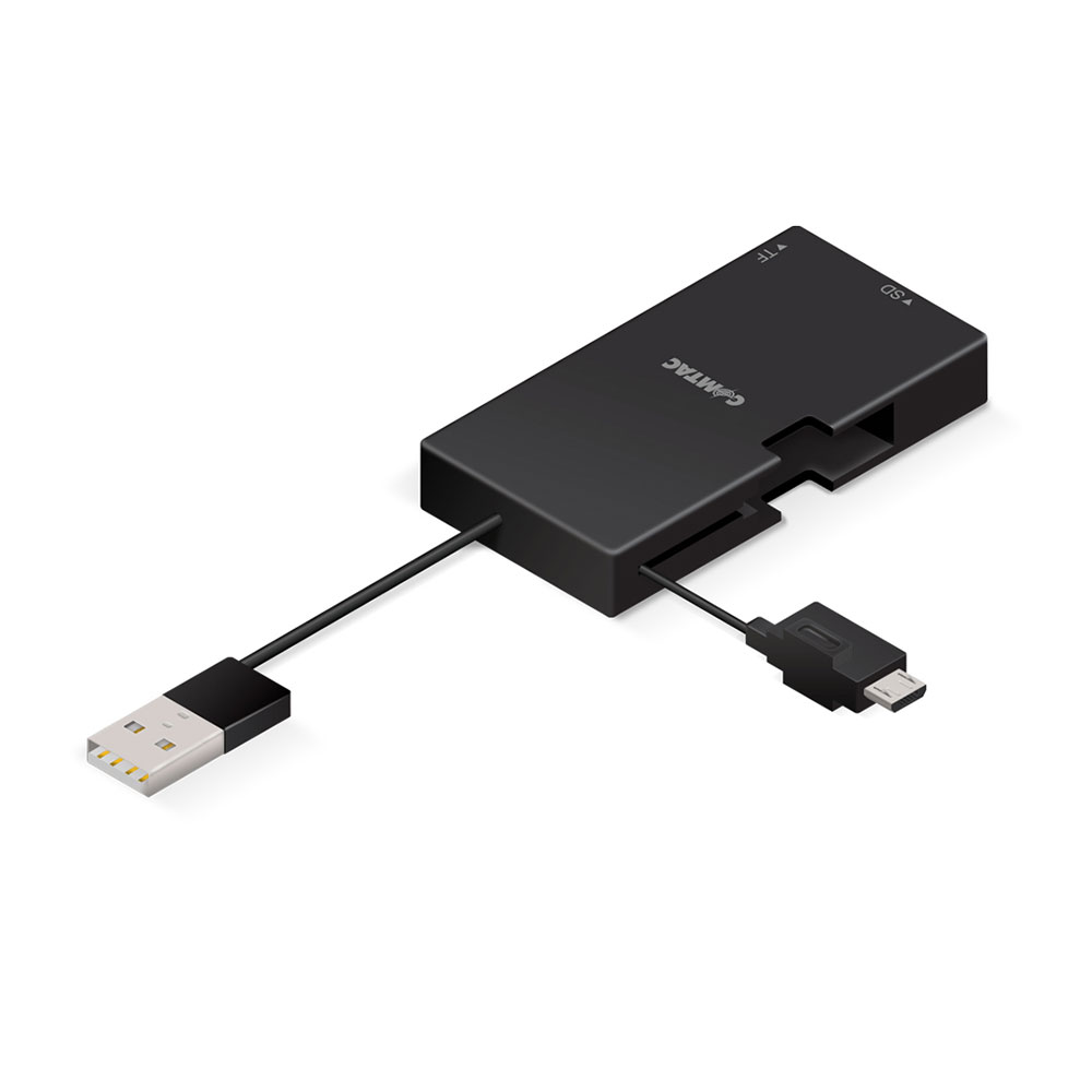 Thumbnail 2 do Combo Slim Plus - Hub USB, Leitor de Cartões e Carregador Micro USB