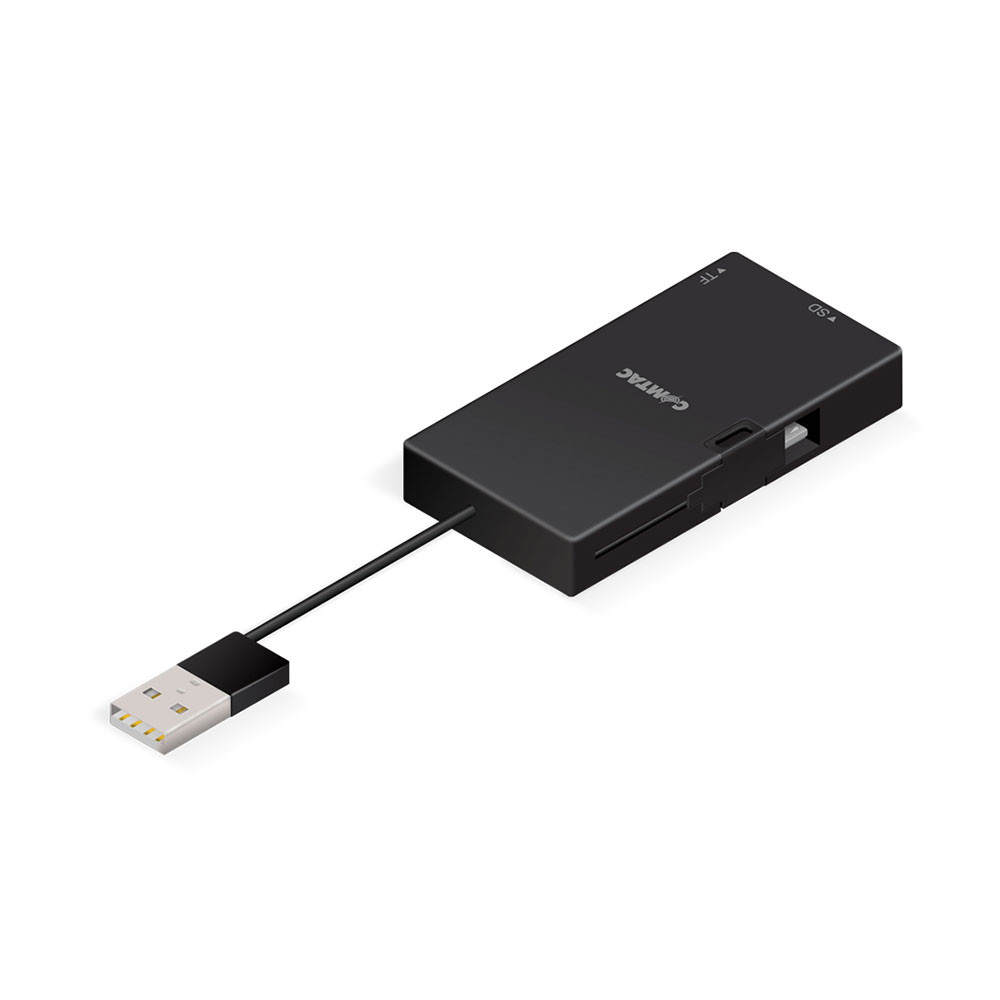 Thumbnail 3 do Combo Slim Plus - Hub USB, Leitor de Cartões e Carregador Micro USB