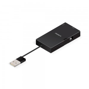 Combo Slim Plus - Hub USB, Leitor de Cartões e Carregador Micro USB