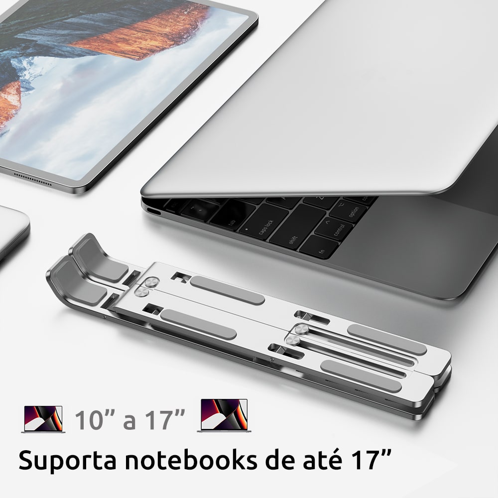 Thumbnail 6 do Suporte Para Notebook Ajustável Em Alumínio