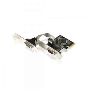 Placa PCI Express Low Profile - 2 portas Seriais