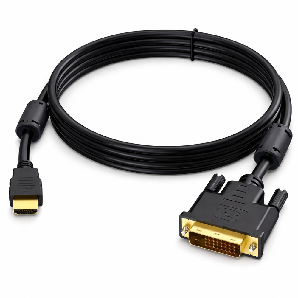 Thumbnail 2 do Cabo DVI-D (24+1) x HDMI Bidirecional 1,8 metro