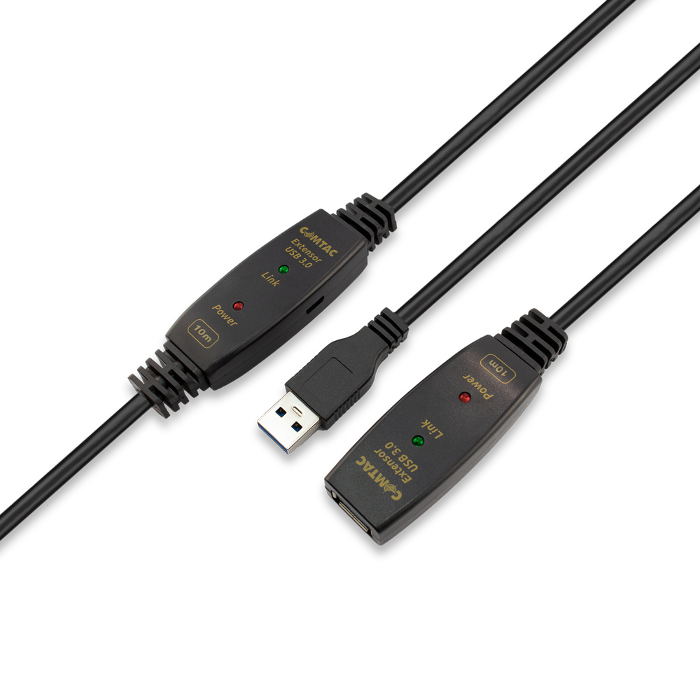 Thumbnail 4 do Cabo Extensor USB 3.0 AM AF com Amplificadores de Sinais 10 metros