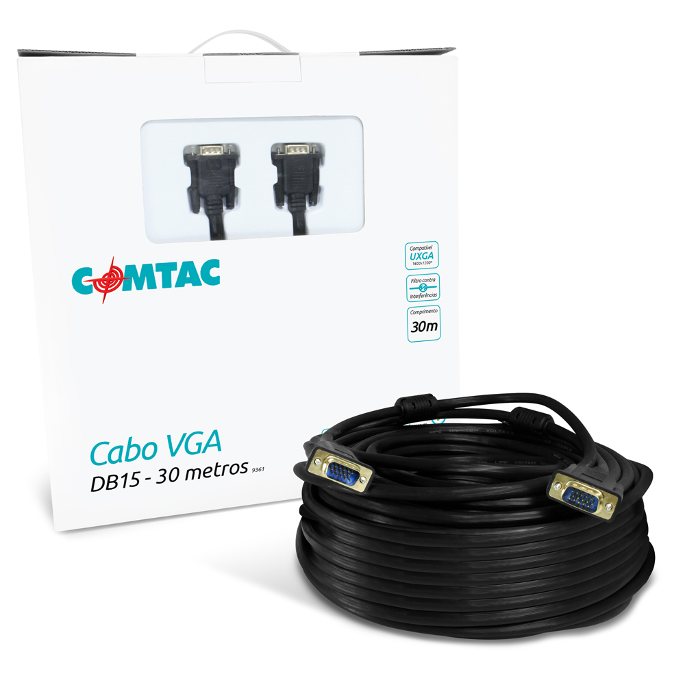 Thumbnail 3 do Cabo VGA DB15 - 30 metros
