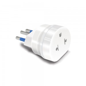 Adaptador de tomada universal para tomada 3 pinos ABNT - NBR 14136