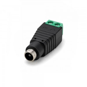Conector Plug P4 Fêmea com Borne Parafuso