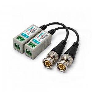 Balun de Vídeo Passivo HD até 1080P com Borne Parafuso